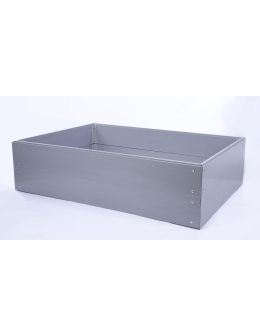 Skrzynia na warzywa plastikowa grządka warzywnik 40x160x100 warzywniak PCV - product 2