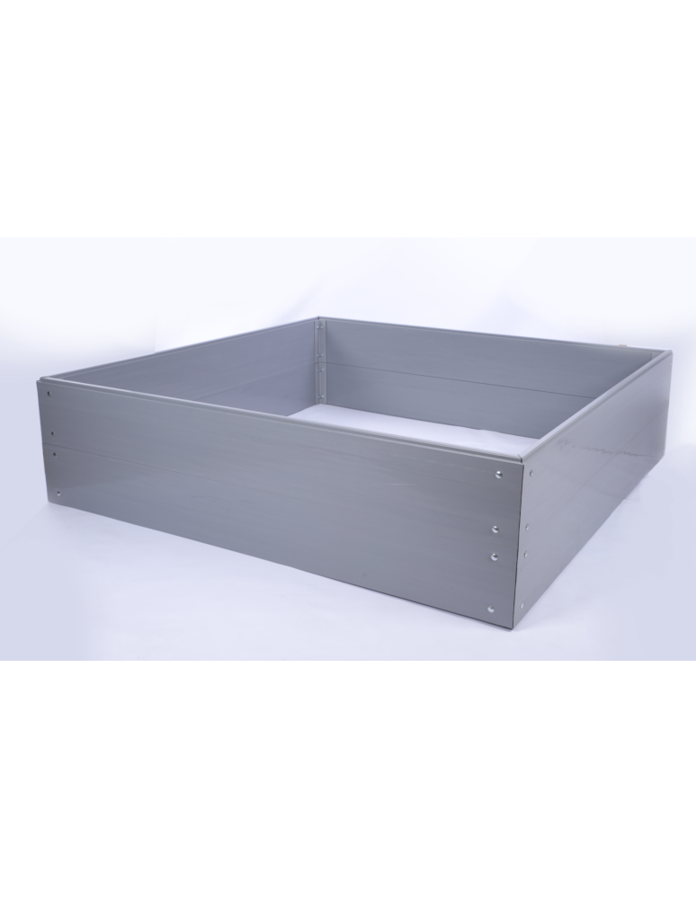 Warzywnik z tworzywa sztucznego - Skrzynia na warzywa plastikowa grządka warzywnik 40x160x160 warzywniak PCV - product b2b.wamar.biz 2