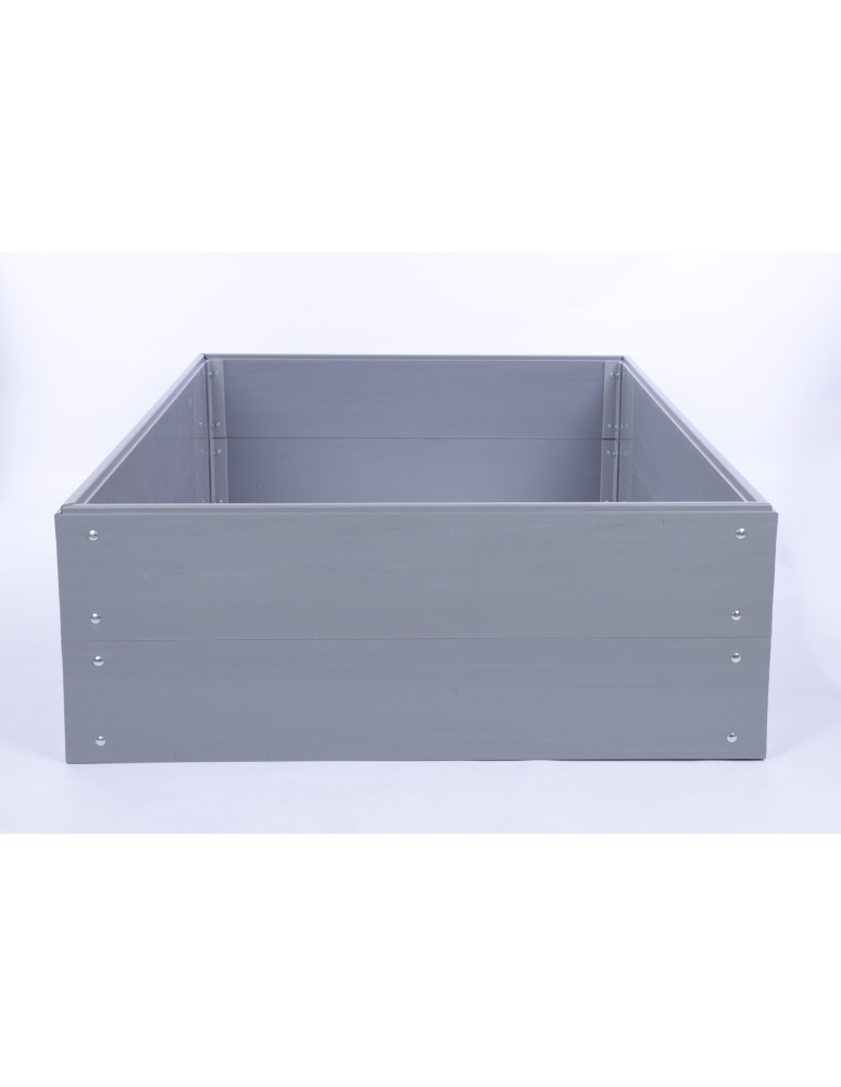Warzywnik z tworzywa sztucznego - Skrzynia na warzywa plastikowa grządka warzywnik 40x140x120 warzywniak PCV - product b2b.wamar.biz 4