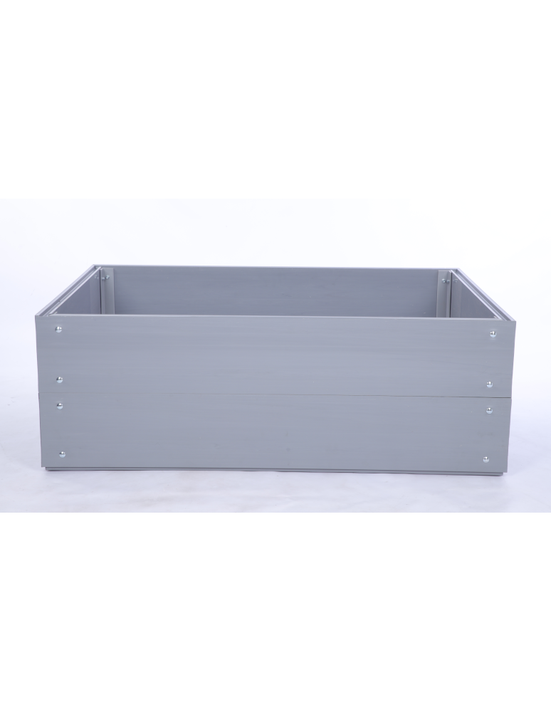 Warzywnik z tworzywa sztucznego - Grządka podwyższona z tworzywa warzywnik 40x120x80 warzywniak PCV - product b2b.wamar.biz 3