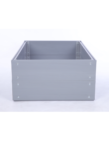 Warzywnik z tworzywa sztucznego - Grządka podwyższona z tworzywa warzywnik 40x120x80 warzywniak PCV - product 4