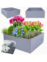 Skrzynia na warzywa plastikowa grządka warzywnik 40x120x110 warzywniak PCV