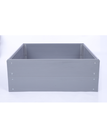 Warzywnik z tworzywa sztucznego - Grządka podwyższona z tworzywa warzywnik 40x120x120 warzywniak PCV - product 4
