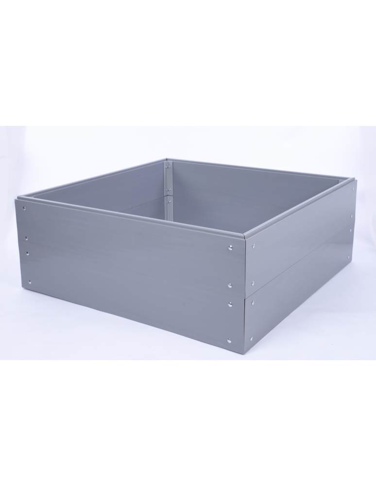 Warzywnik z tworzywa sztucznego - Grządka podwyższona z tworzywa warzywnik 40x110x110 warzywniak PCV - product b2b.wamar.biz 2