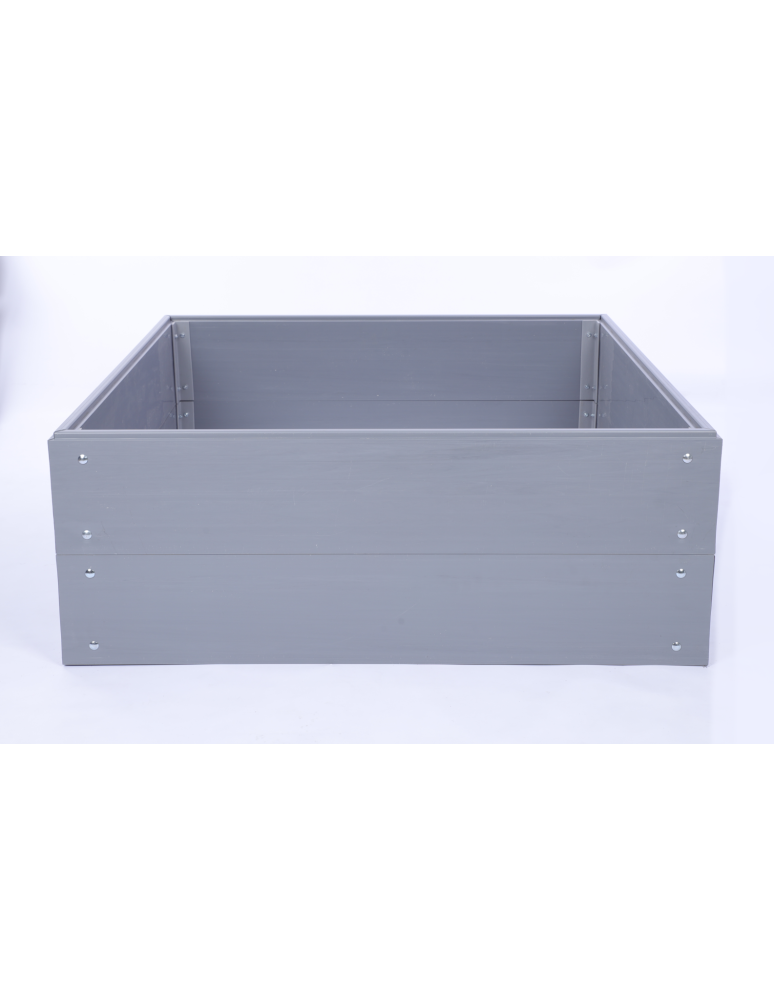 Warzywnik z tworzywa sztucznego - Grządka podwyższona z tworzywa warzywnik 40x110x110 warzywniak PCV - product b2b.wamar.biz 4