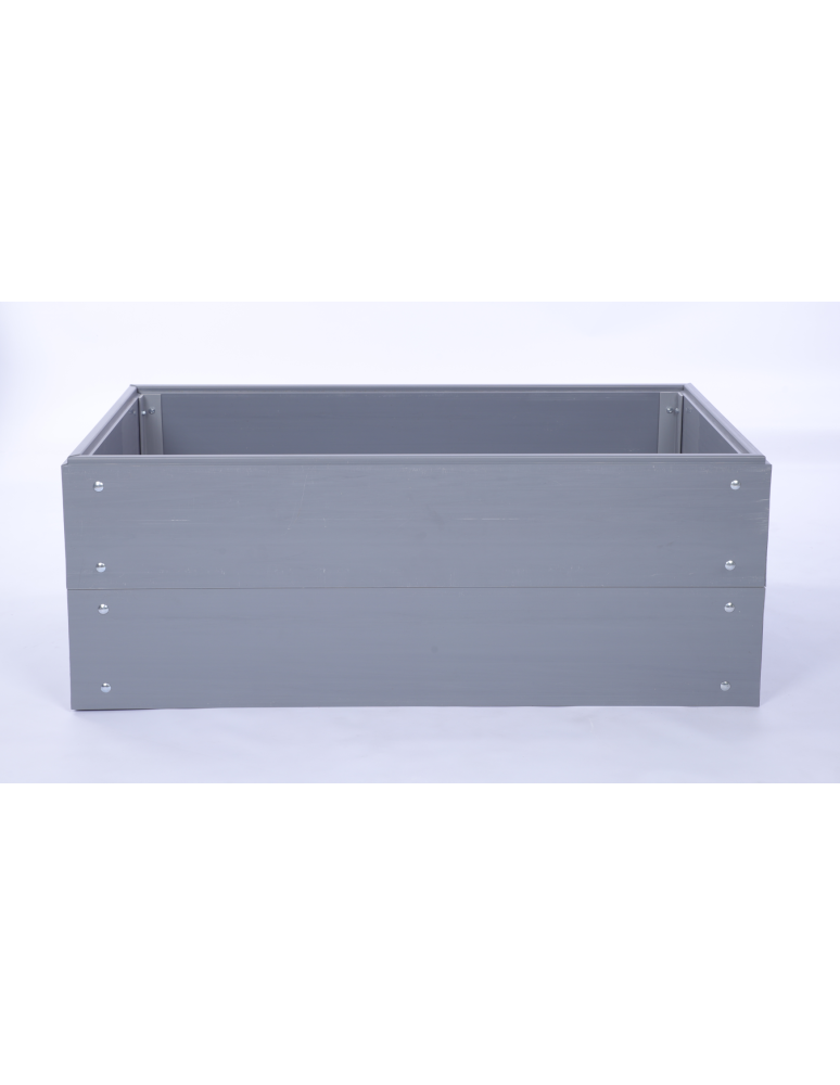 Warzywnik z tworzywa sztucznego - Warzywnik skrzynia na warzywa grządka plastik 40x100x45 warzywniak PCV - product b2b.wamar.biz 3