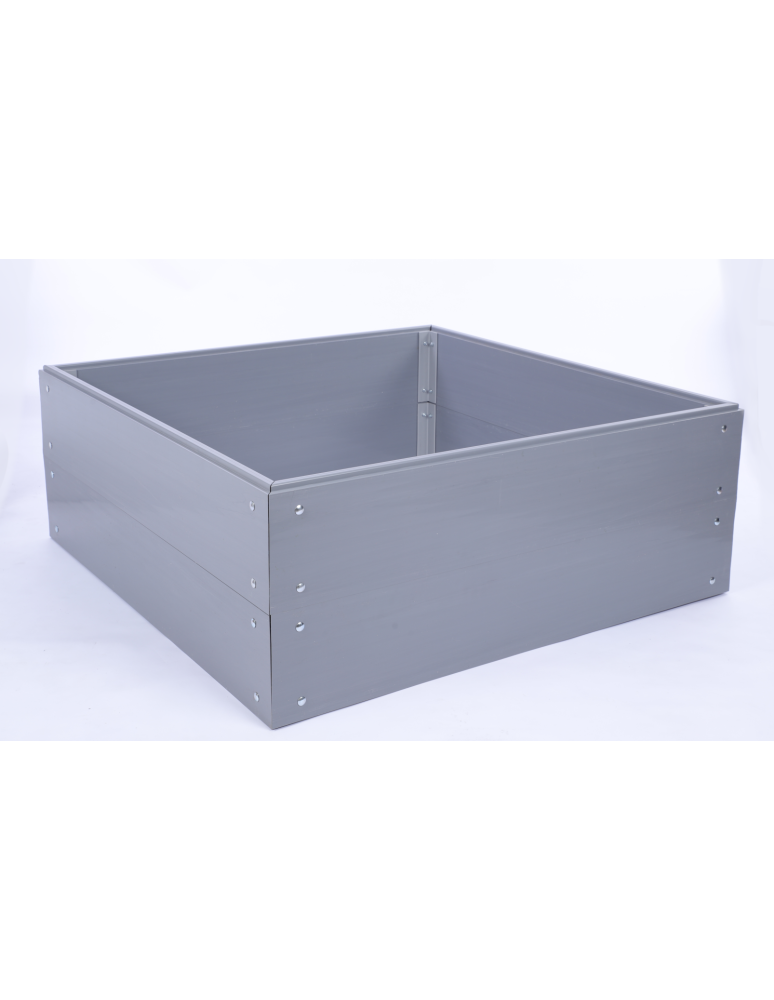 Warzywnik z tworzywa sztucznego - Grządka podwyższona z tworzywa warzywnik 40x100x100 warzywniak PCV - product b2b.wamar.biz 3