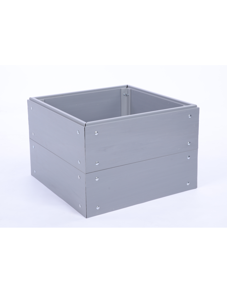 Warzywnik z tworzywa sztucznego - Skrzynia na warzywa z tworzywa grządka warzywnik 40x80x60 warzywniak PCV - product b2b.wamar.biz 3