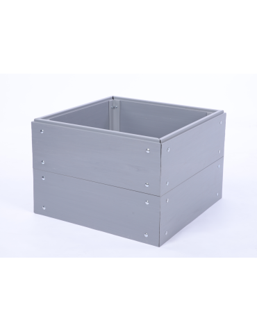 Skrzynia na warzywa plastikowa grządka warzywnik 40x60x60 warzywniak PCV - product 2