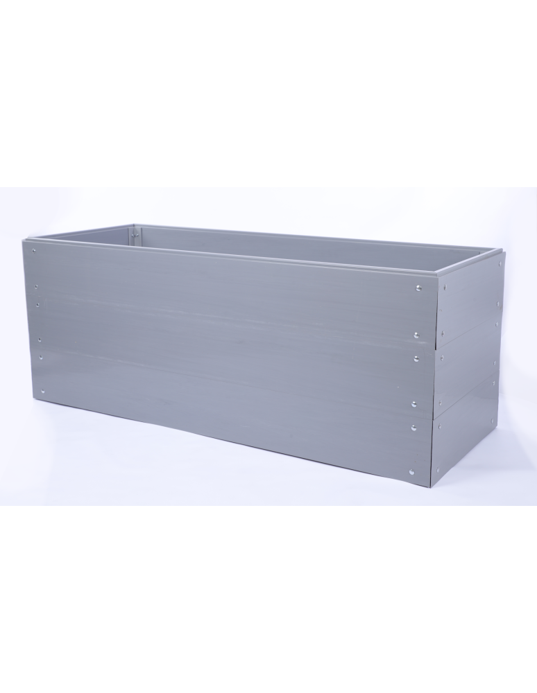 Warzywnik z tworzywa sztucznego - Skrzynia na warzywa plastikowa grządka warzywnik 60x180x80 warzywniak PCV - product b2b.wamar.biz 2