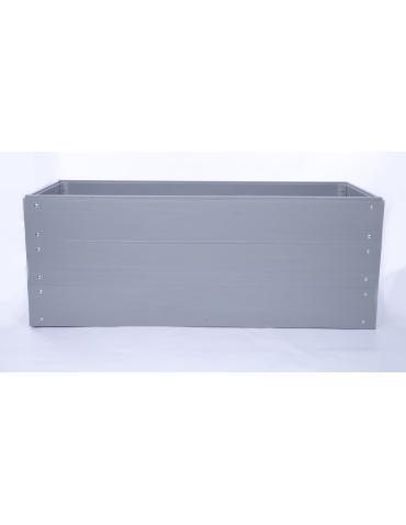 Warzywnik z tworzywa sztucznego - Skrzynia na warzywa plastikowa grządka warzywnik 60x180x80 warzywniak PCV - product 3