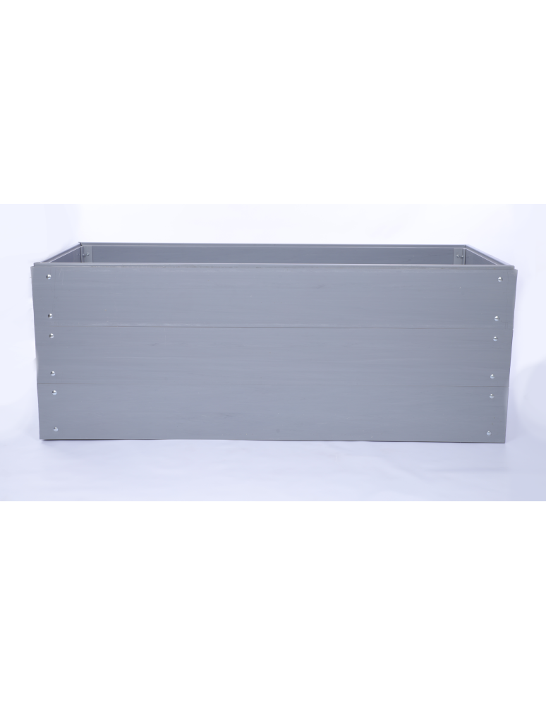 Warzywnik z tworzywa sztucznego - Skrzynia na warzywa plastikowa grządka warzywnik 60x180x80 warzywniak PCV - product b2b.wamar.biz 3