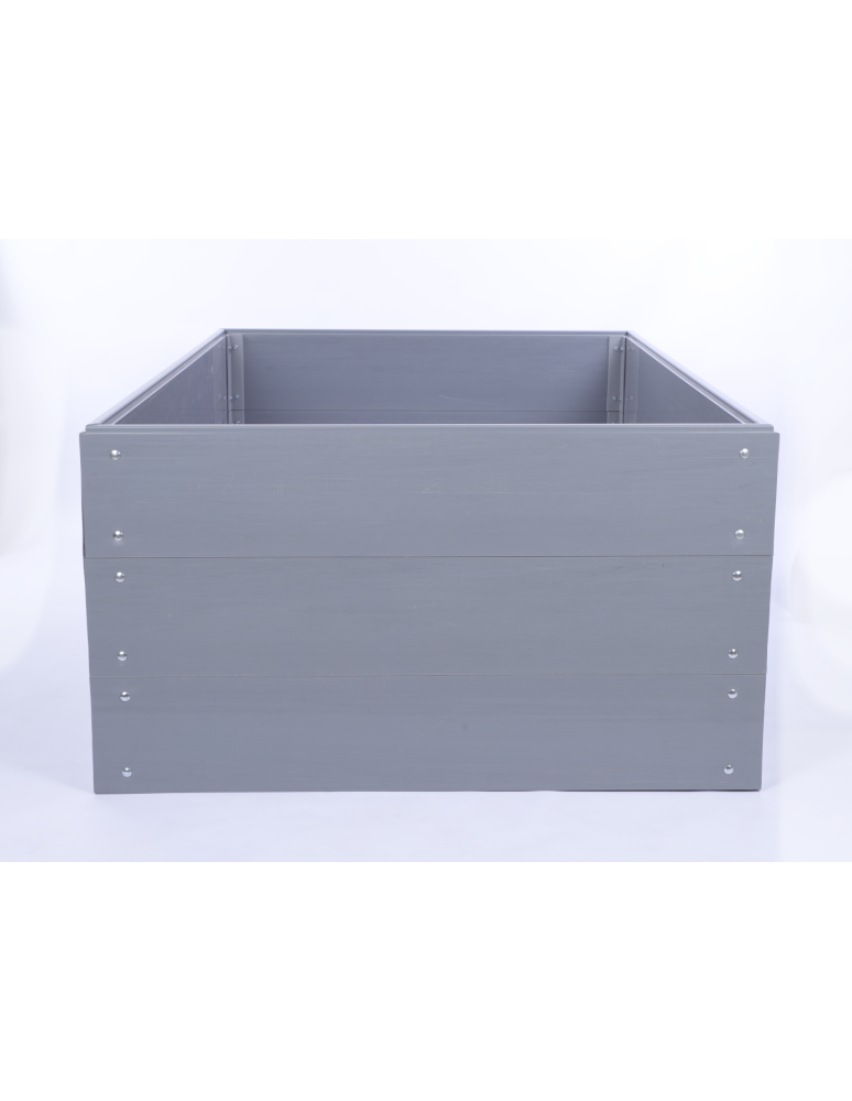 Warzywnik z tworzywa sztucznego - Skrzynia na warzywa skrzynie grządka warzywnik 60x180x120 warzywniak PCV - product b2b.wamar.biz 4