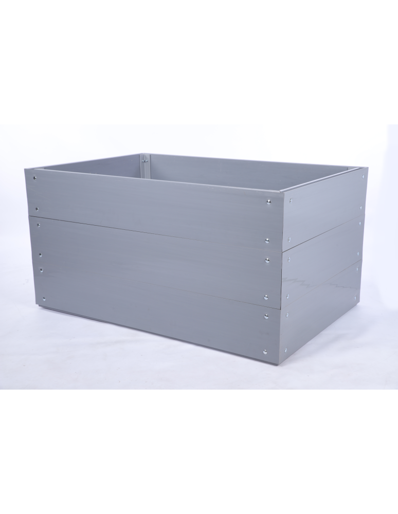 Warzywnik z tworzywa sztucznego - Skrzynia na warzywa plastikowa grządka warzywnik 60x120x100 warzywniak PCV - product b2b.wamar.biz 2