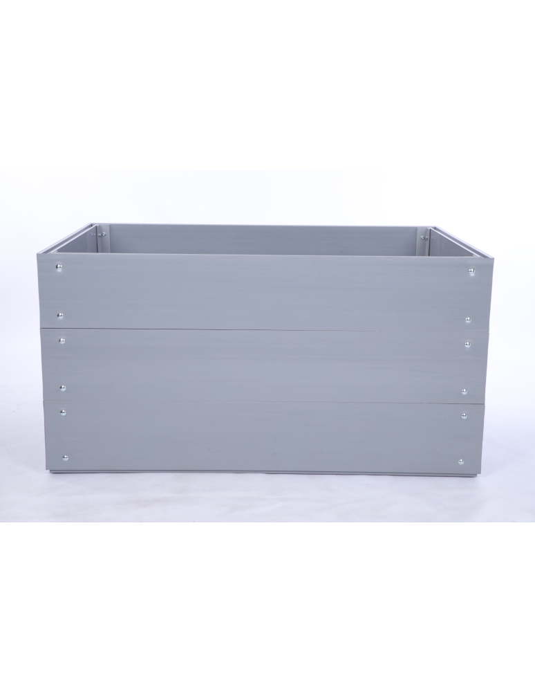 Warzywnik z tworzywa sztucznego - Skrzynia na warzywa plastikowa grządka warzywnik 60x120x100 warzywniak PCV - product b2b.wamar.biz 3