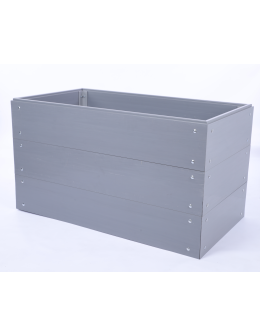 Skrzynia na warzywa plastikowa grządka warzywnik 60x110x45 warzywniak PCV - product 2