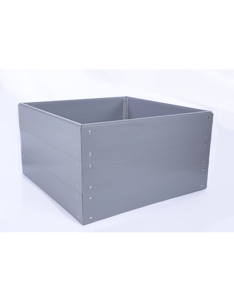 Warzywnik z tworzywa sztucznego - Skrzynia na warzywa skrzynie grządka warzywnik 60x100x100 warzywniak PCV - product b2b.wamar.biz 3