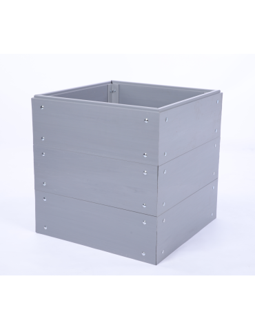 Skrzynia na warzywa plastikowa grządka warzywnik 60x80x45 warzywniak PCV - produkt 2