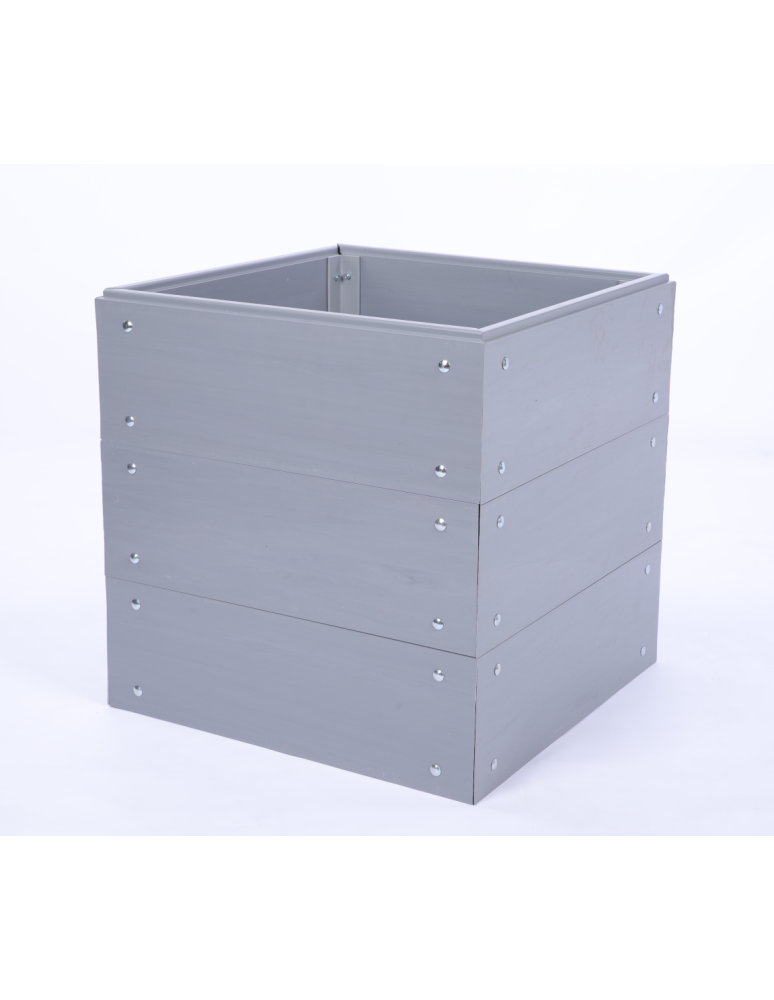 Warzywnik z tworzywa sztucznego - Skrzynia na warzywa plastikowa grządka warzywnik 60x80x45 warzywniak PCV - product b2b.wamar.biz 2