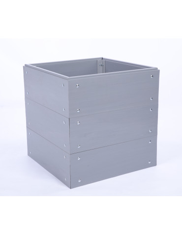 Warzywnik z tworzywa sztucznego - Grządka podwyższona z tworzywa warzywnik 60x80x60 warzywniak PCV - product 3