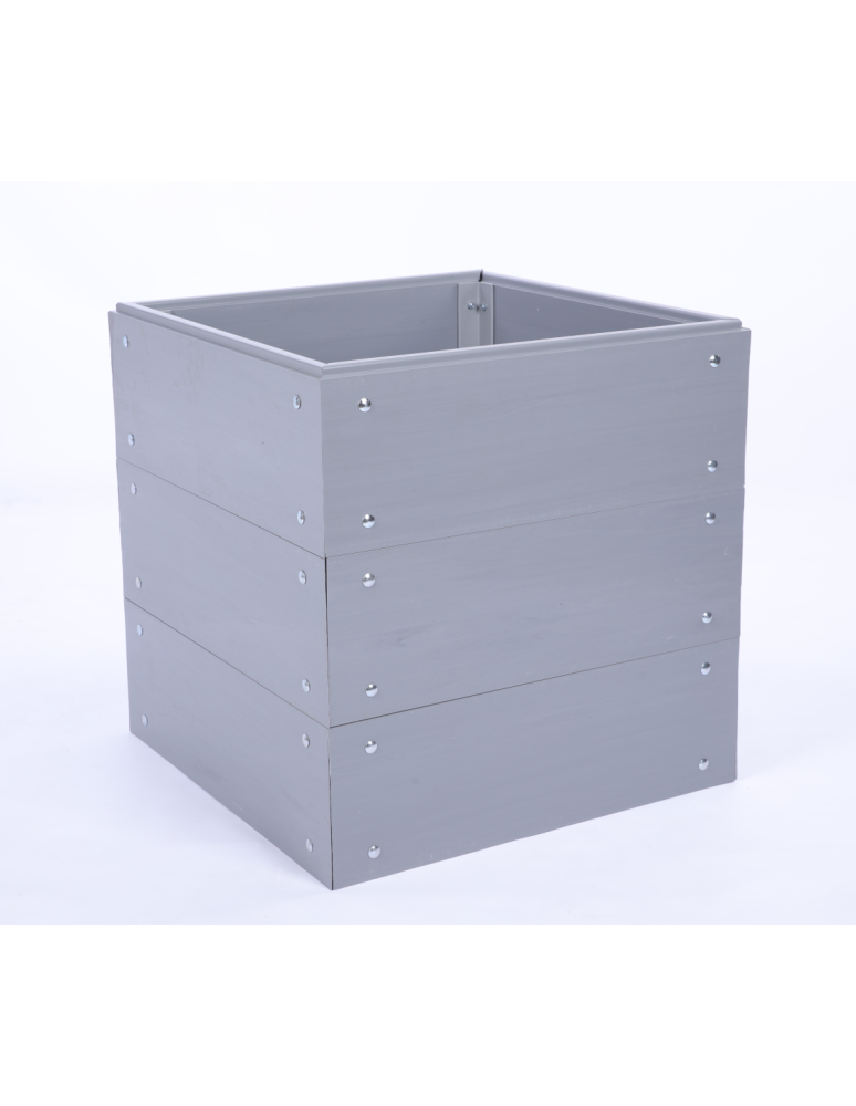 Warzywnik z tworzywa sztucznego - Grządka podwyższona z tworzywa warzywnik 60x60x45 warzywniak PCV - product b2b.wamar.biz 3