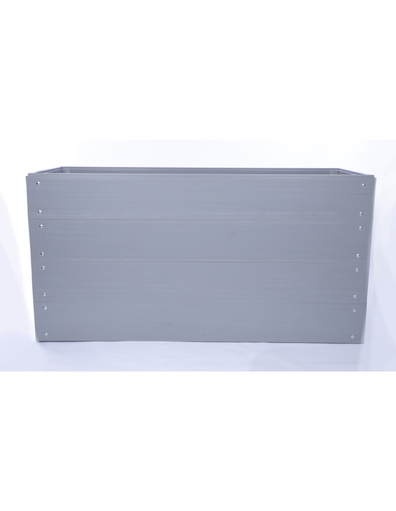 Warzywnik z tworzywa sztucznego - Skrzynia na warzywa plastikowa grządka WYSOKA DONICA 80x180x80 PCV - product b2b.wamar.biz 3