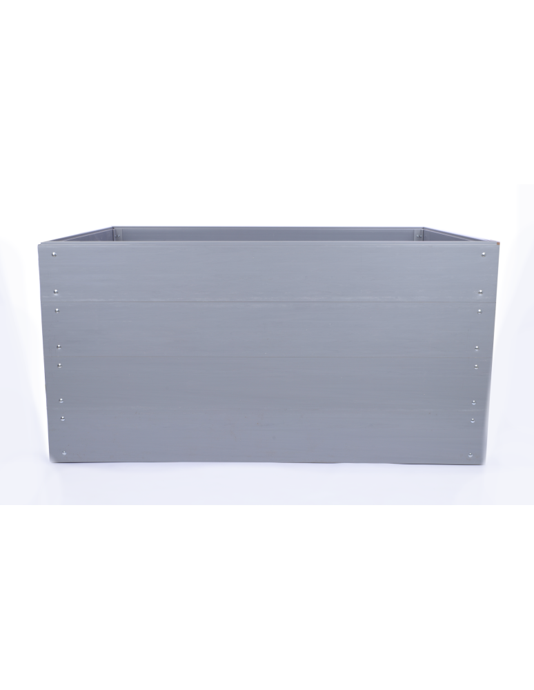 Warzywnik z tworzywa sztucznego - Grządka podwyższona z tworzywa WYSOKA DONICA 80x160x110 PCV - product b2b.wamar.biz 3