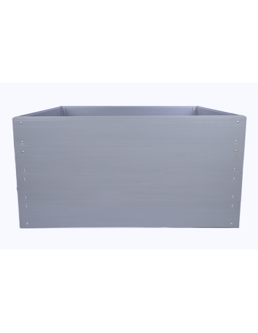 Warzywnik z tworzywa sztucznego - Skrzynia na warzywa plastikowa grządka WYSOKA DONICA 80x160x140 PCV - product 4