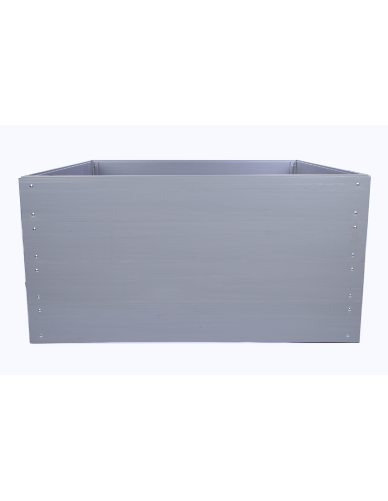 Warzywnik z tworzywa sztucznego - Skrzynia na warzywa plastikowa grządka WYSOKA DONICA 80x160x140 PCV - product b2b.wamar.biz 4