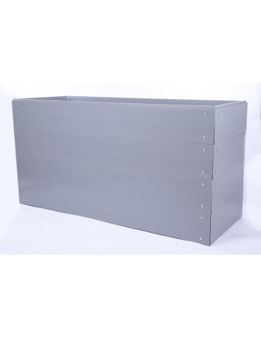 Skrzynia na warzywa plastikowa grządka WYSOKA DONICA 80x140x60 PCV - product 2