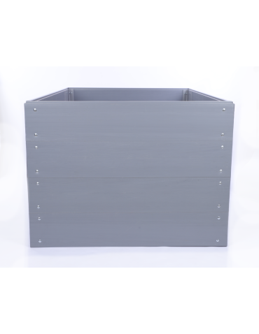Warzywnik z tworzywa sztucznego - Grządka podwyższona z tworzywa WYSOKA DONICA 80x140x120 PCV - product 4