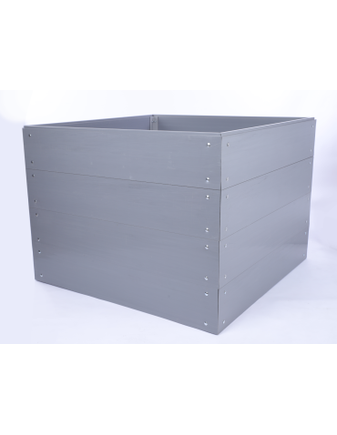 Skrzynia na warzywa plastikowa grządka WYSOKA DONICA 80x120x120 PCV - product 2