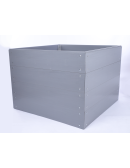 Skrzynia na warzywa plastikowa grządka WYSOKA DONICA 80x120x120 PCV - product 2