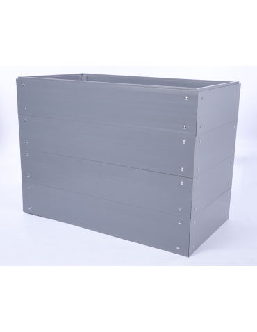 Skrzynia na warzywa plastikowa grządka WYSOKA DONICA 80x100x80 PCV - product 2