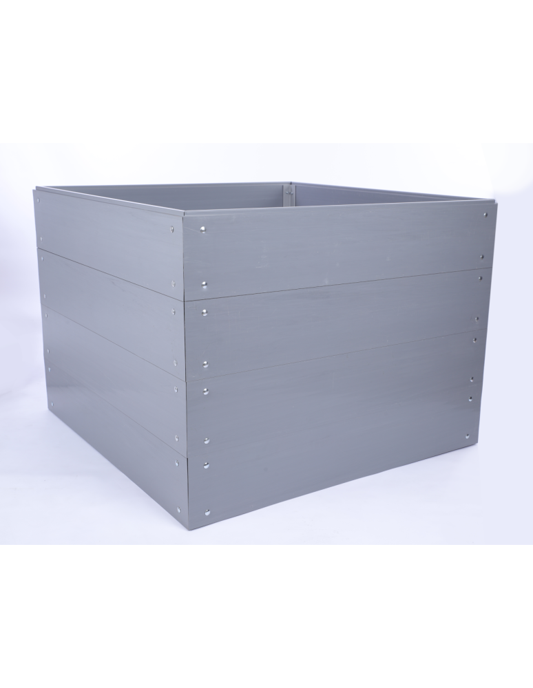 Warzywnik z tworzywa sztucznego - Grządka podwyższona z tworzywa WYSOKA DONICA 80x100x100 PCV - product b2b.wamar.biz 3