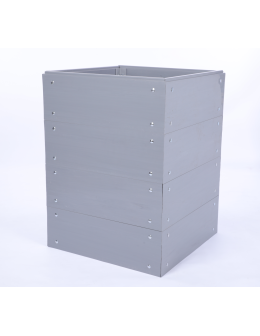 Grządka podwyższona z tworzywa WYSOKA DONICA 80x80x45 PCV - product 2