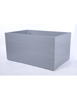 Skrzynia na warzywa plastikowa grządka warzywnik 60x120x80 warzywniak PCV - product 2