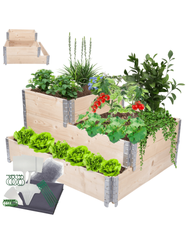 Skrzynia na warzywa DONICA GRZĄDKA skrzynie na warzywniak inspekt 60X120X100