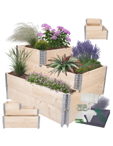 Skrzynia na warzywa DONICA GRZĄDKA skrzynie na warzywnik inspekt 60X120X100