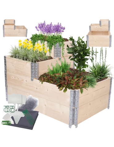 Skrzynia na warzywa DONICA GRZĄDKA skrzynie na warzywniak inspekt 60X120X80