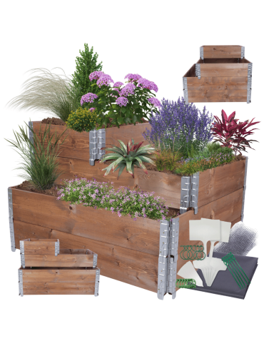 Skrzynia na warzywa DONICA GRZĄDKA skrzynie na warzywnik inspekt 60X120X100