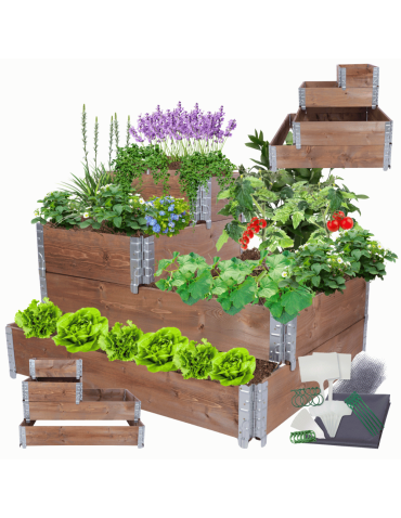 Skrzynia na warzywa DONICA GRZĄDKA skrzynie na warzywnik inspekt 60X120X100