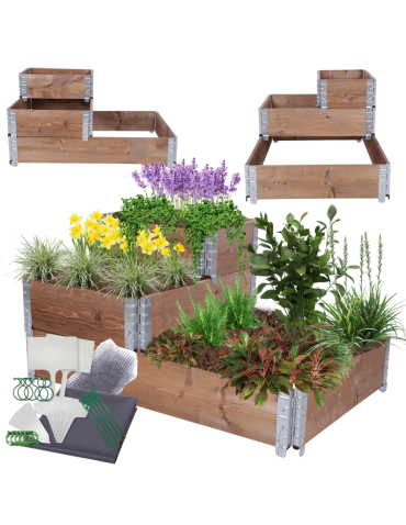 Skrzynia na warzywa DONICA GRZĄDKA skrzynie na warzywniak inspekt 60X120X80