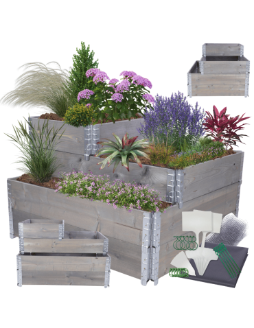 Skrzynia na warzywa DONICA GRZĄDKA skrzynie na warzywnik inspekt 60X120X100