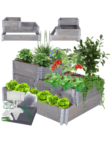 Skrzynia na warzywa DONICA GRZĄDKA skrzynie na warzywniak inspekt 60X120X100