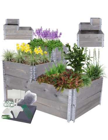 Skrzynia na warzywa DONICA GRZĄDKA skrzynie na warzywniak inspekt 60X120X80