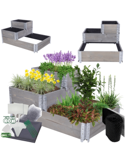 Skrzynia na warzywa FOLIA GRZĄDKA skrzynie na warzywniak inspekt 60X120X80