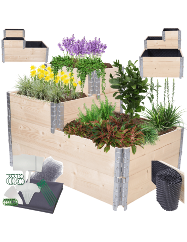 Skrzynia na warzywa FOLIA GRZĄDKA skrzynie na warzywniak inspekt 60X120X80