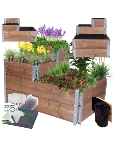 Skrzynia na warzywa FOLIA GRZĄDKA skrzynie na warzywniak inspekt 60X120X80