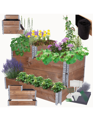 Skrzynia na warzywa FOLIA GRZĄDKA skrzynie na warzywniak inspekt 60X120X100